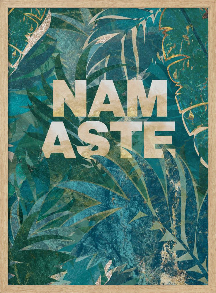 Namaste typografie | Poster