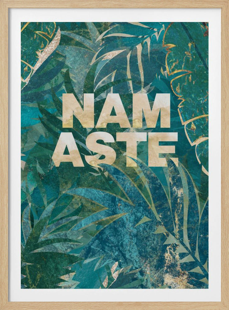 Namaste typografie | Poster