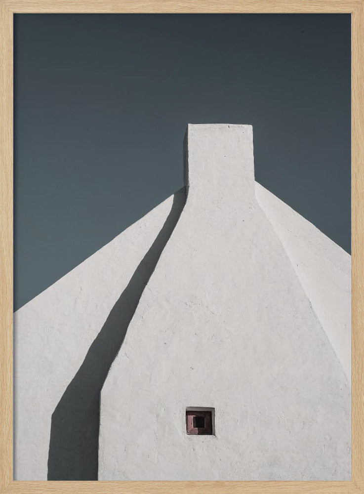 Witte Geometrie | Poster