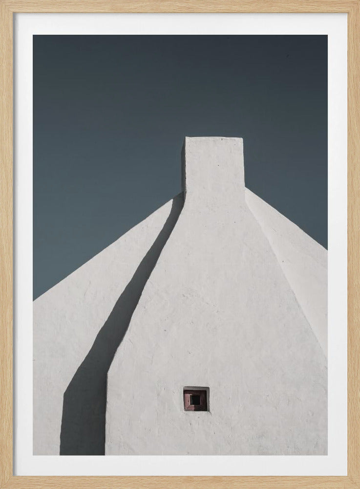 Witte Geometrie | Poster