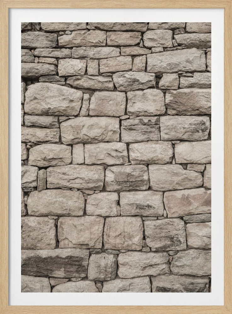 Sereen steenwerk | Poster