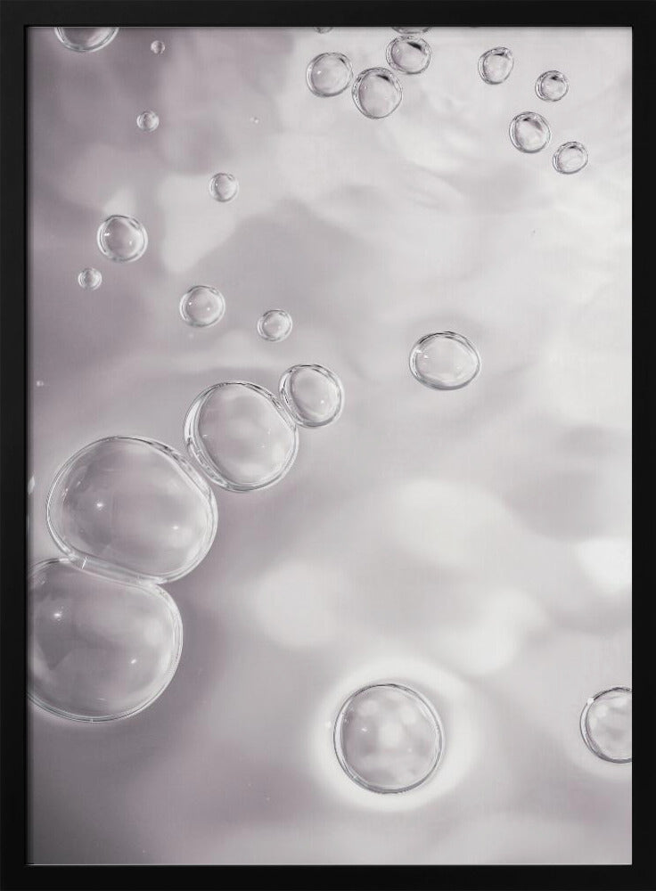 Etherische bubbels | Poster
