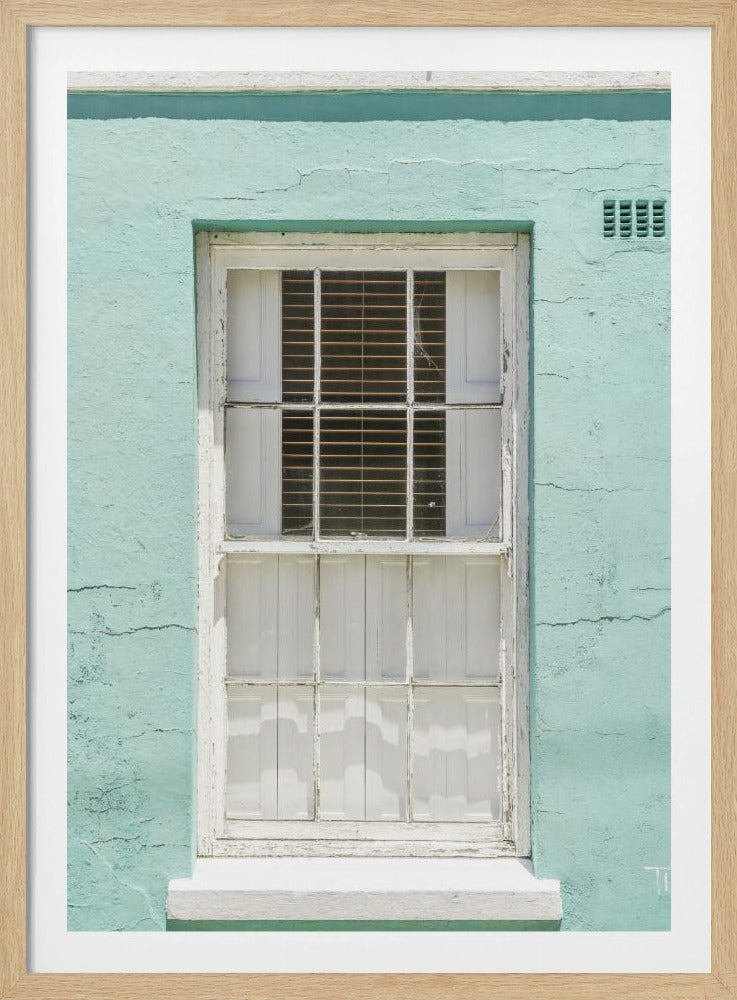 Turquoise Sereniteit | Poster