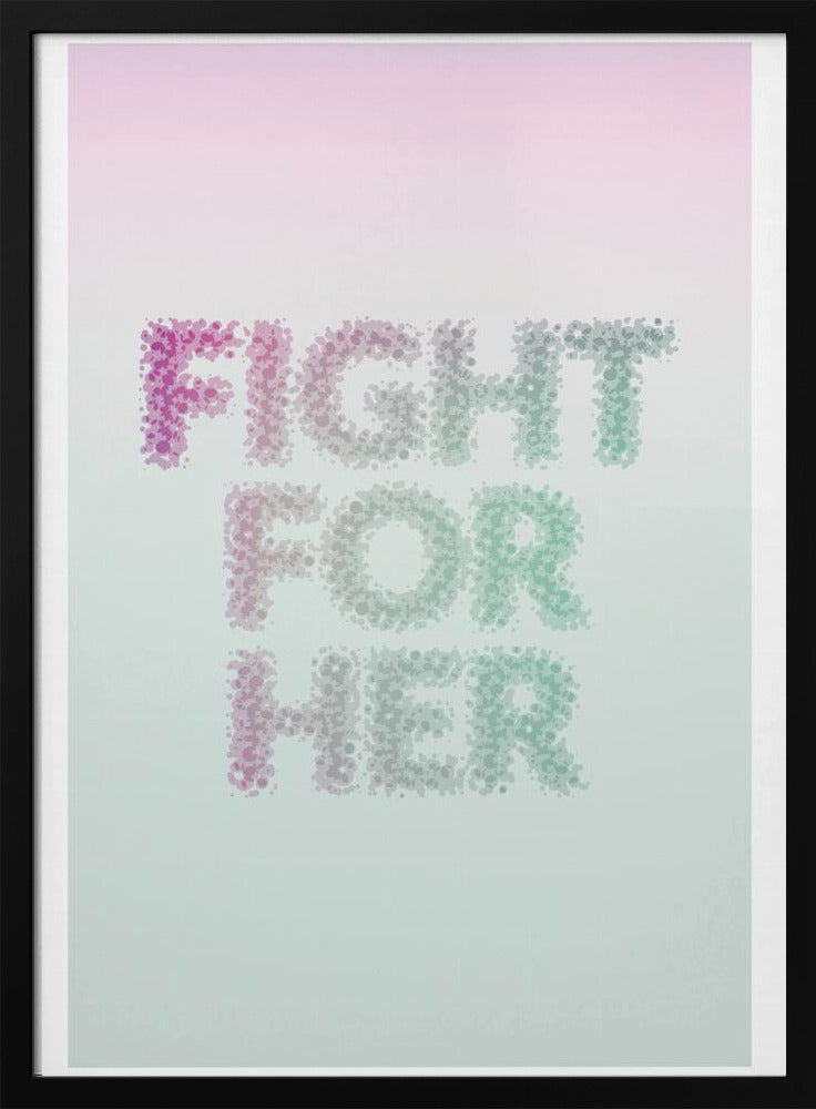 Kom voor haar op | Poster