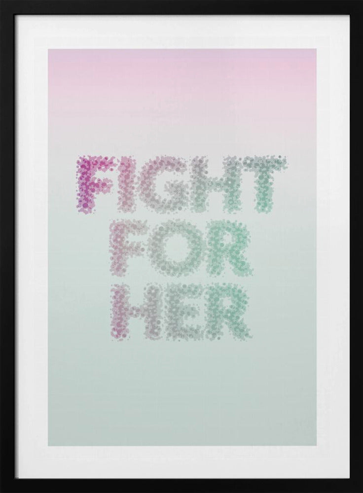 Kom voor haar op | Poster