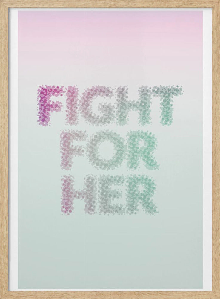 Kom voor haar op | Poster