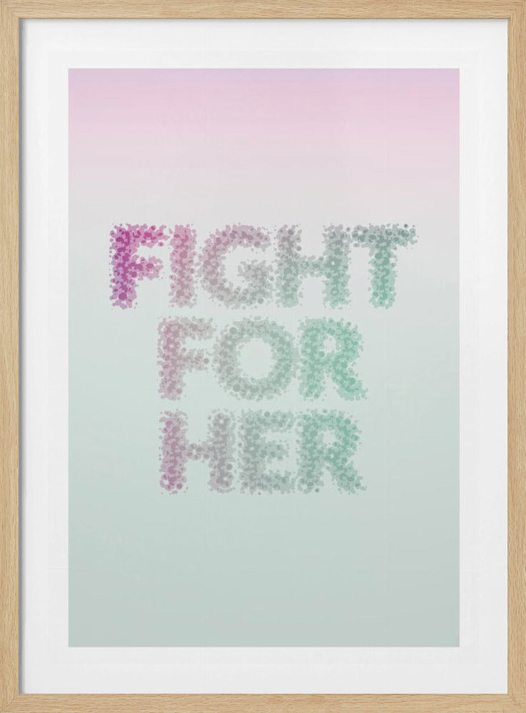 Kom voor haar op | Poster