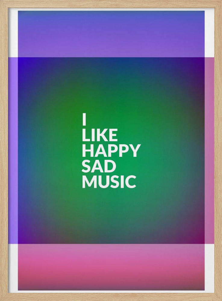 Melancholische harmonie | Poster