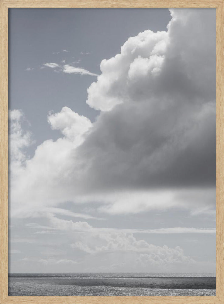 Bewolkte horizonten | Poster