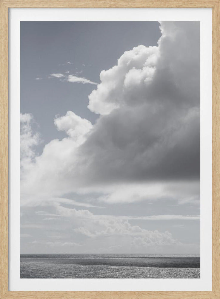 Bewolkte horizonten | Poster