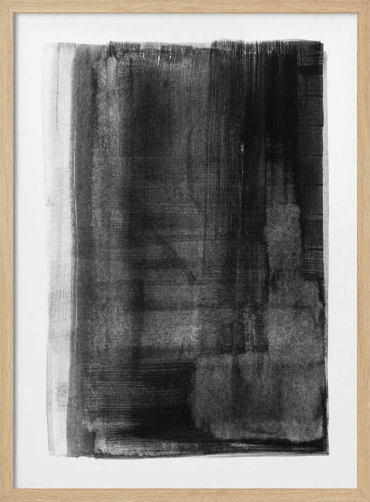 Monochrome diepten | Poster