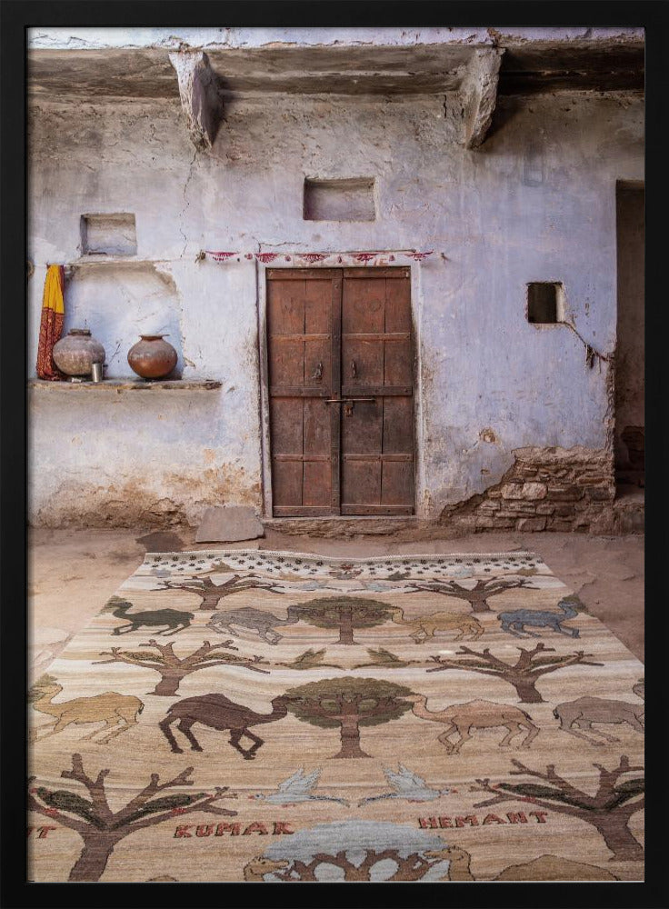 Rustic Tapestry Scene | Poster