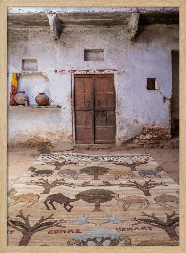 Rustic Tapestry Scene | Poster