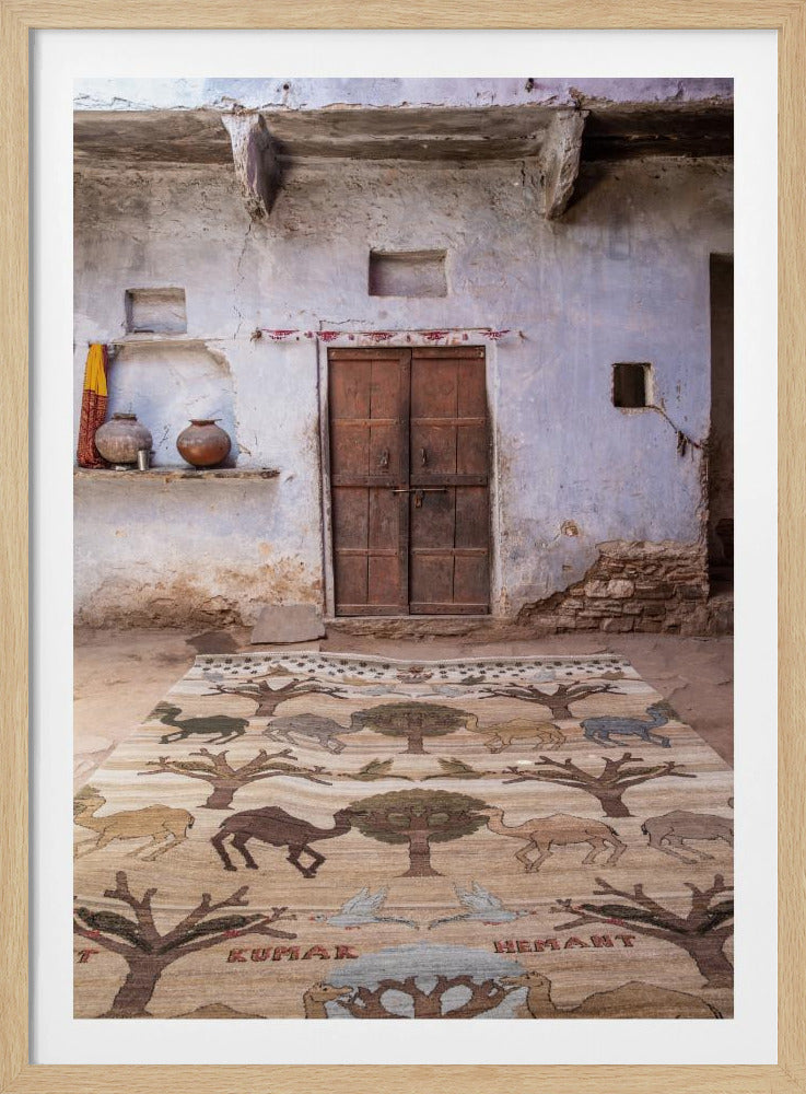 Rustic Tapestry Scene | Poster