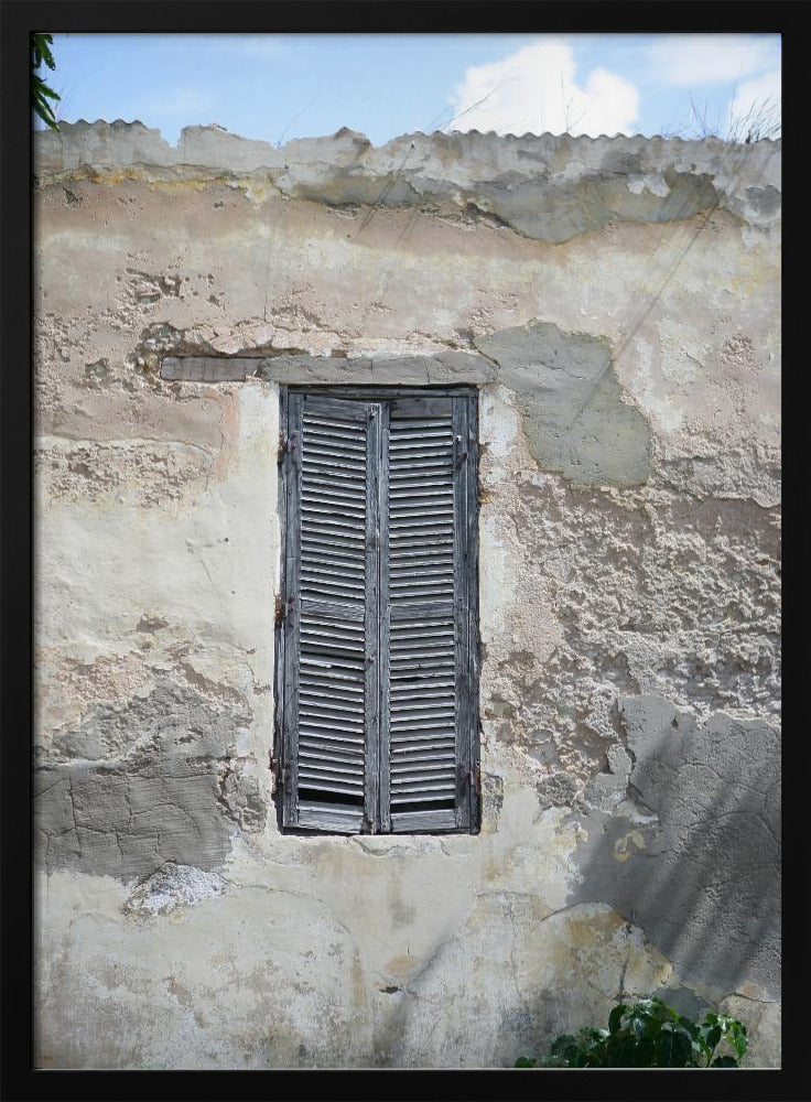 Weathered Shutters | Poster