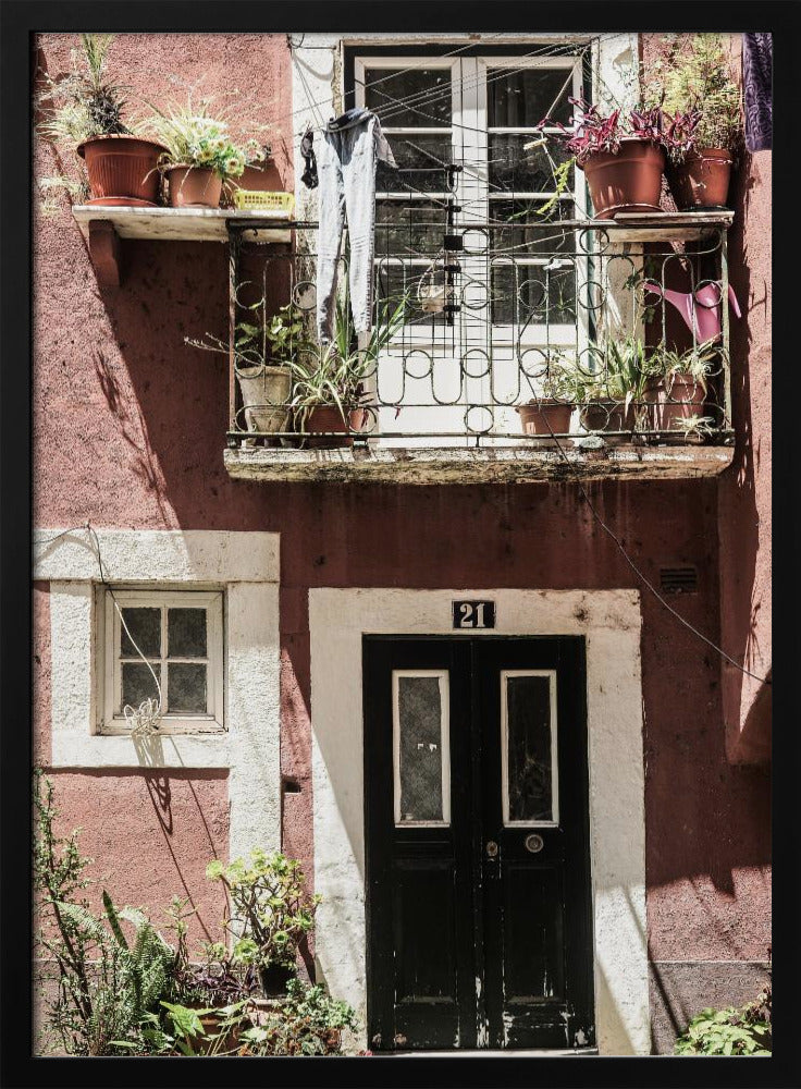 Charming Balcony Scene | Poster