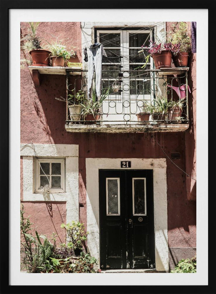 Charming Balcony Scene | Poster