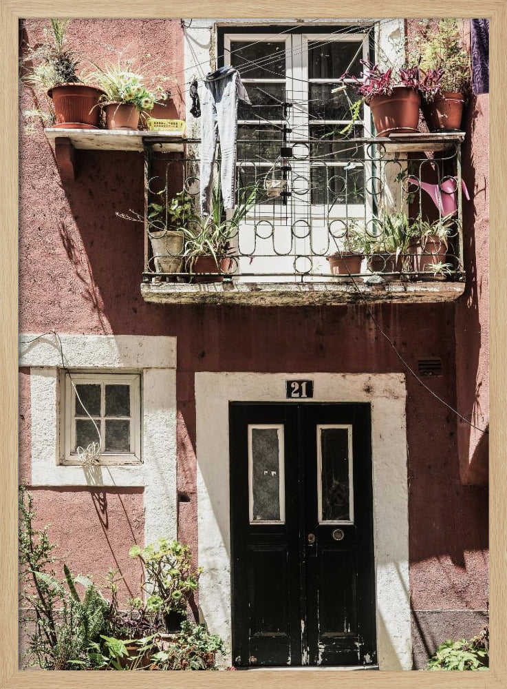 Charming Balcony Scene | Poster