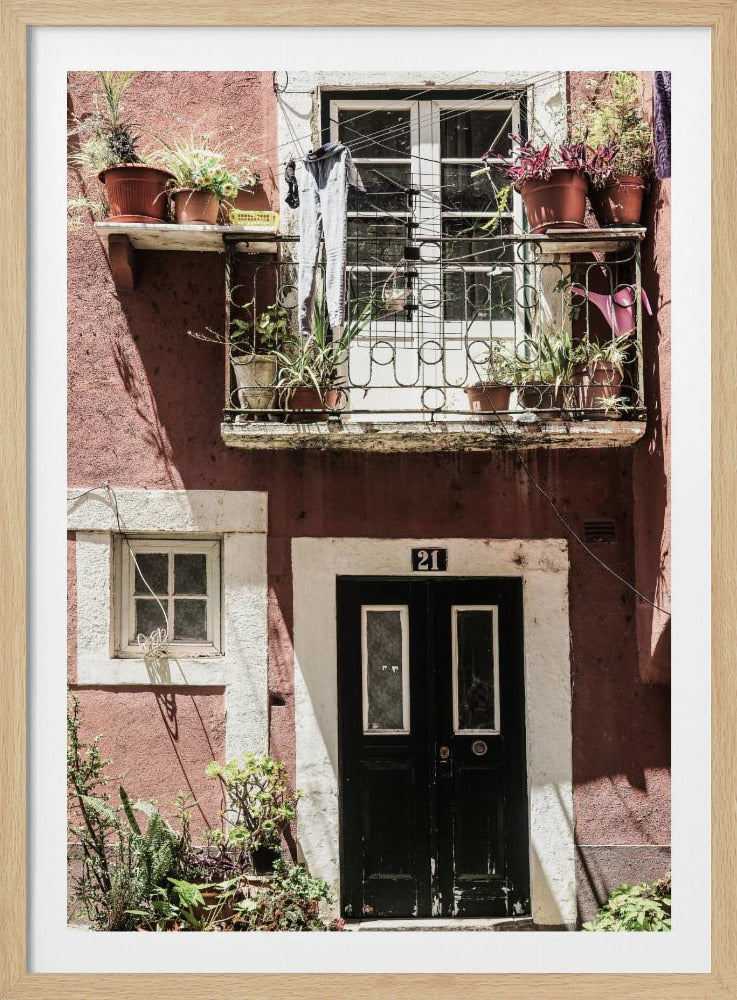 Charming Balcony Scene | Poster