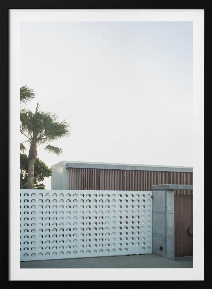 Modern oase-uitzicht | Poster