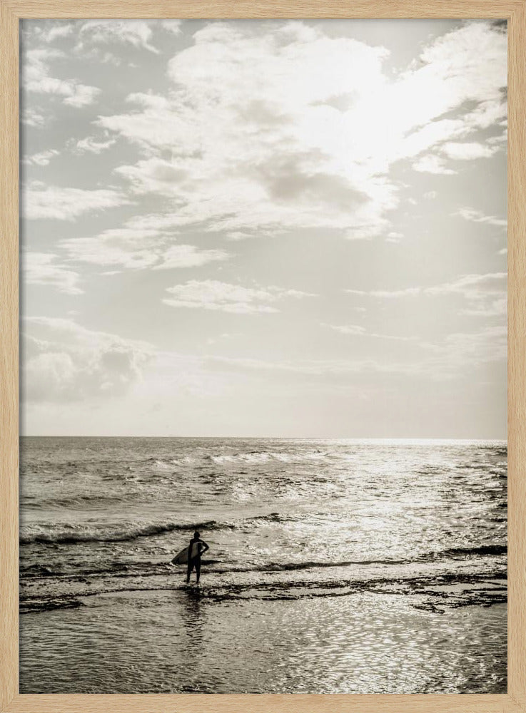 Surfer's Dawn Peace | Poster