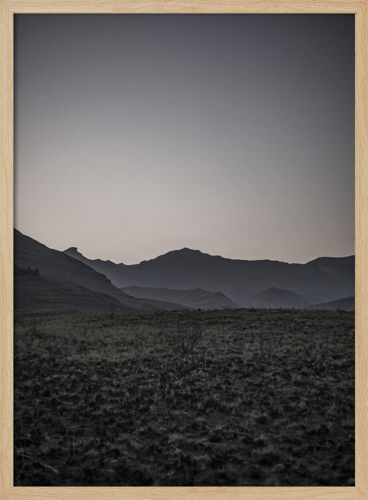 Woestijnschemering | Poster