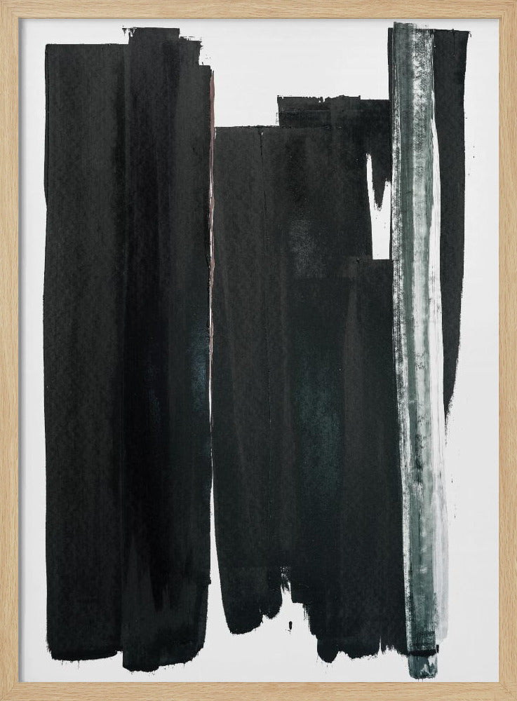 Monochrome strepen | Poster