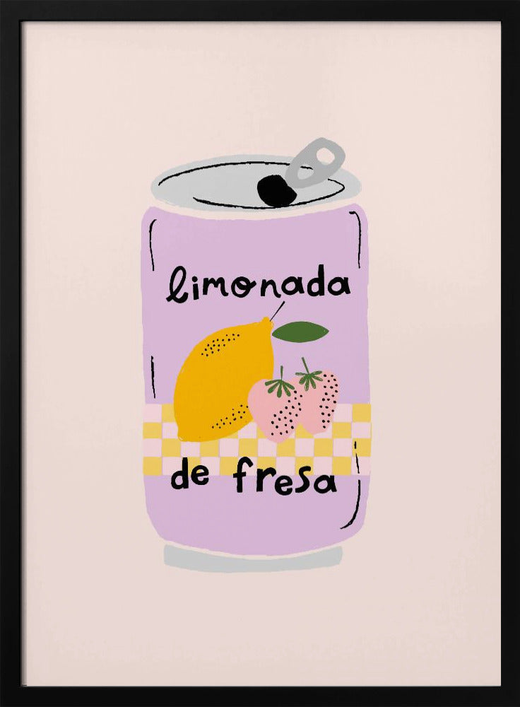 Aardbeienlimonade | Poster