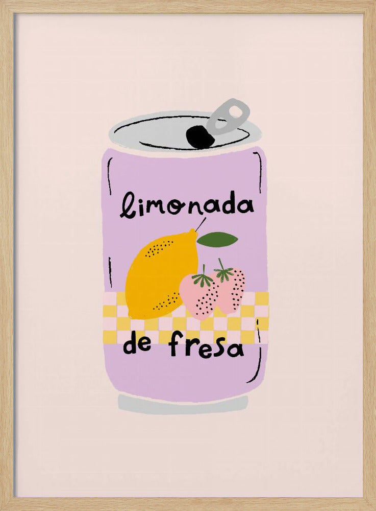 Aardbeienlimonade | Poster