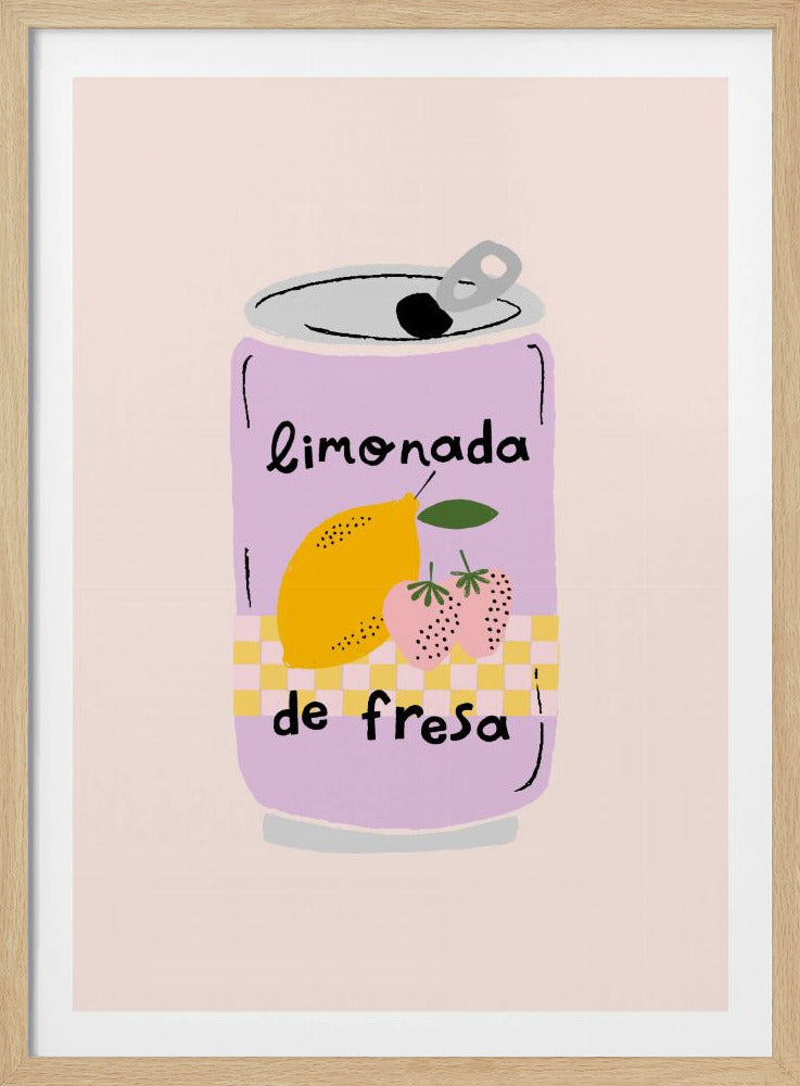 Aardbeienlimonade | Poster