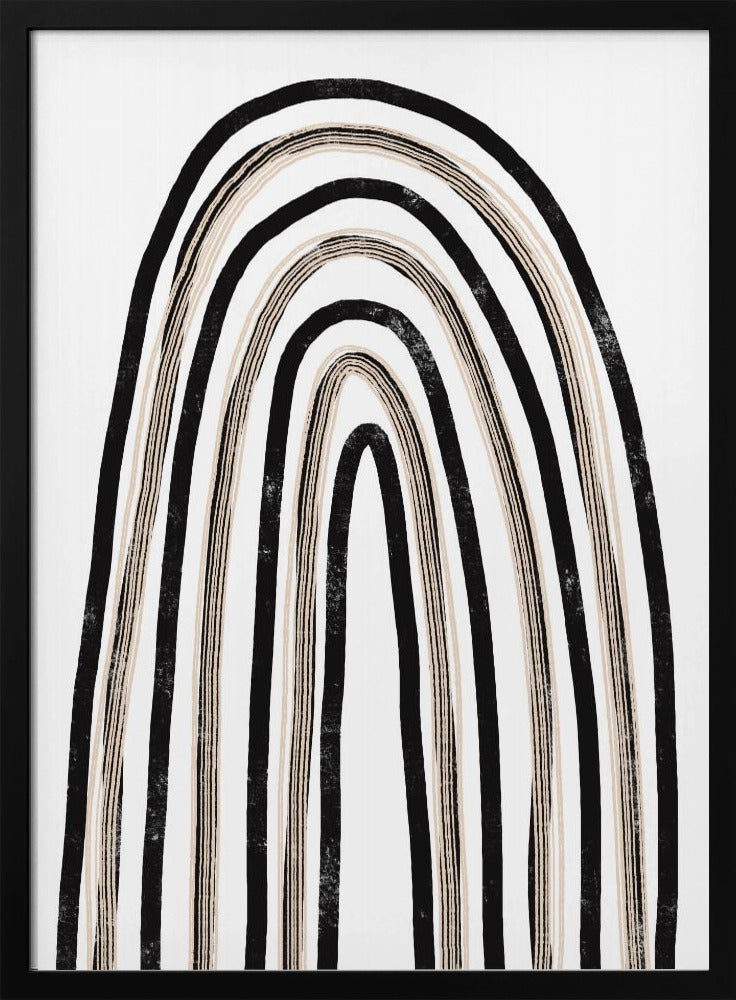 Monochrome bogen | Poster