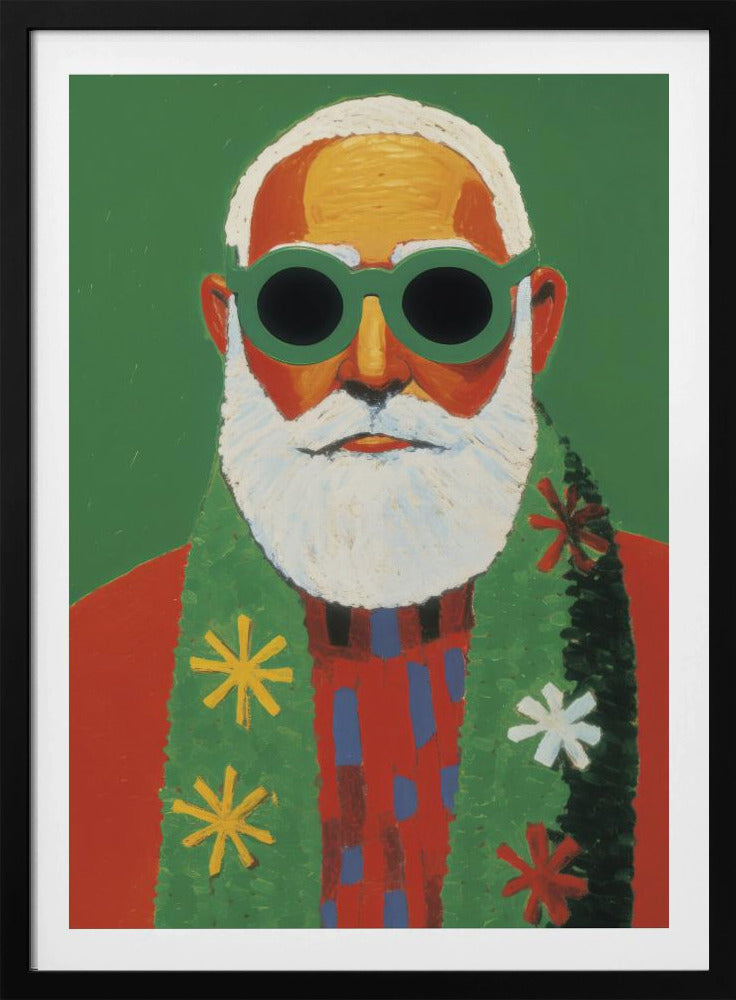 Zonnige Kerstman-stijl | Poster