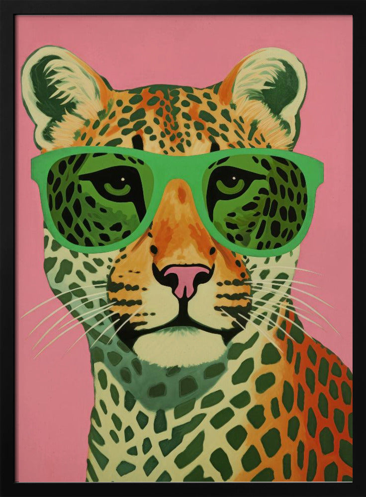Cool kattenportret | Poster
