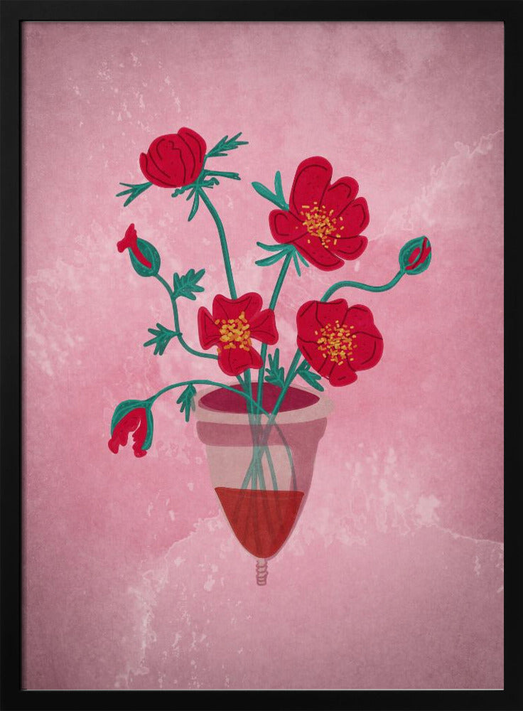 Cup of flowers | Poster