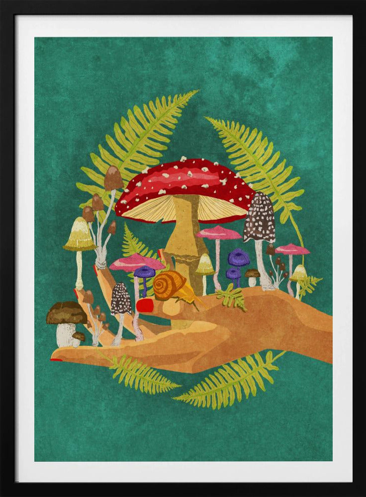 Mijn Paddenstoelenkosmos | Poster