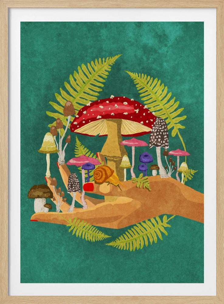 Mijn Paddenstoelenkosmos | Poster