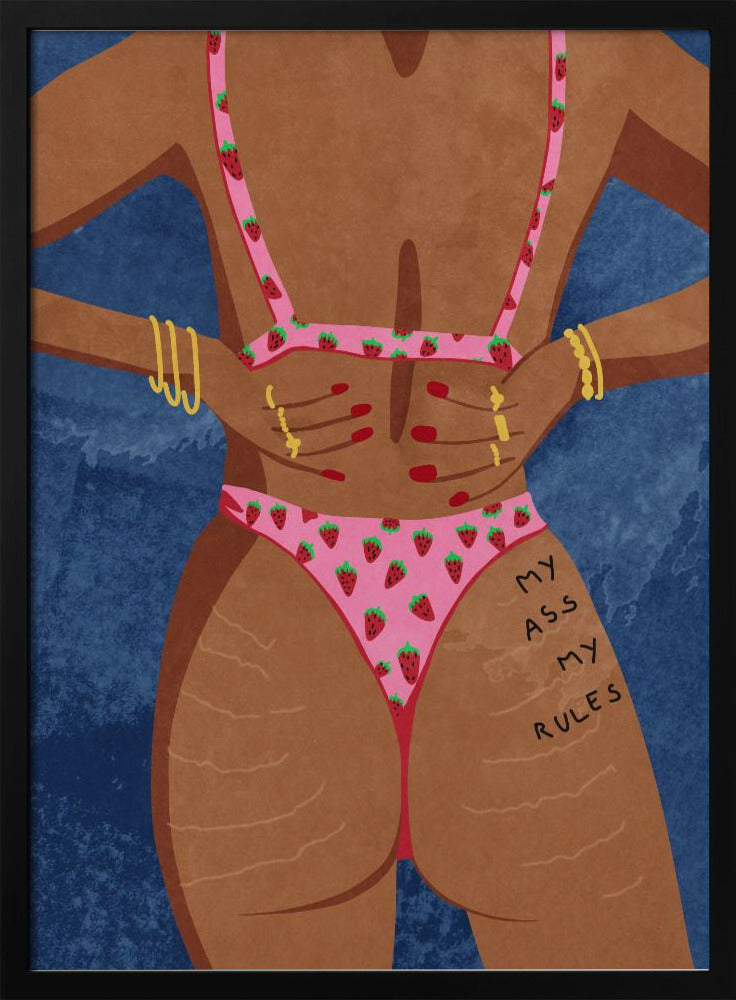 My ass my rules | Poster