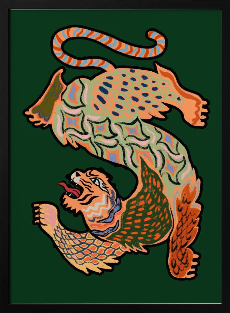 Asiantiger Green | Poster