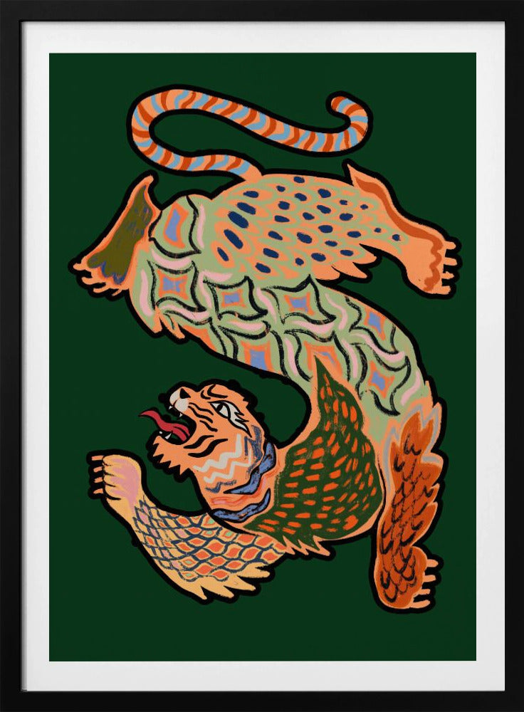 Asiantiger Green | Poster