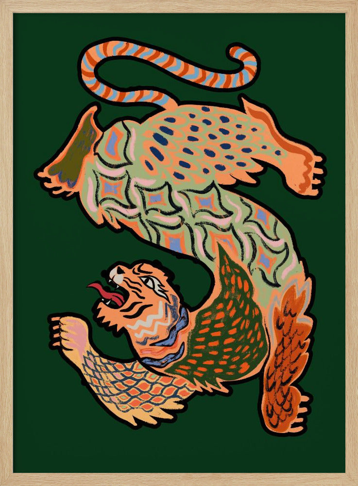 Asiantiger Green | Poster
