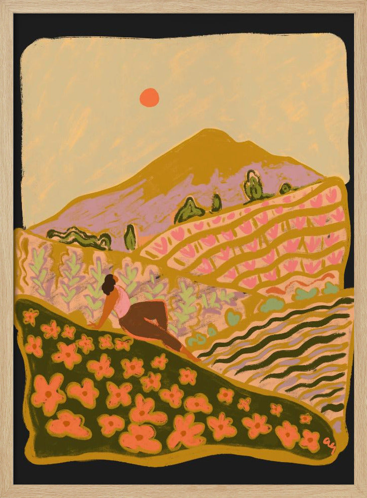 Bloemenveld | Poster