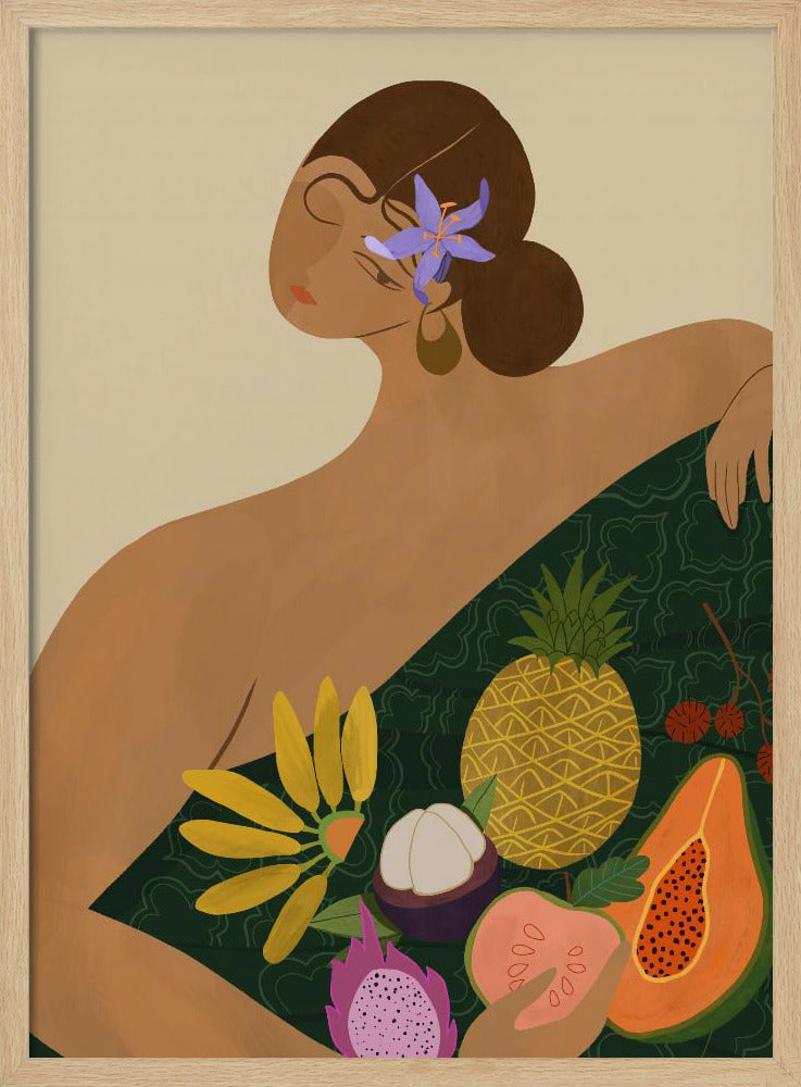 Fruitverkoper | Poster