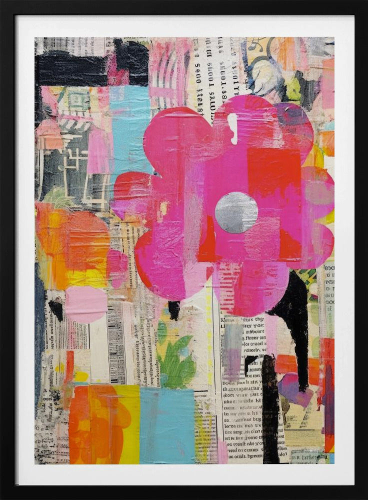 Vibrant Collage Dream | Poster