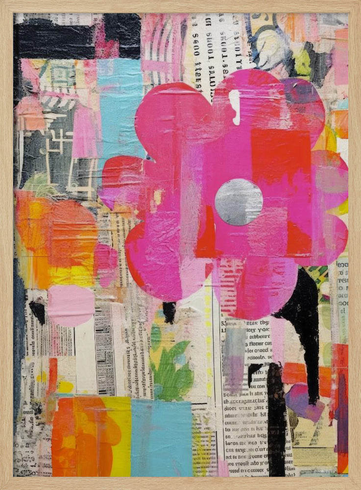 Vibrant Collage Dream | Poster