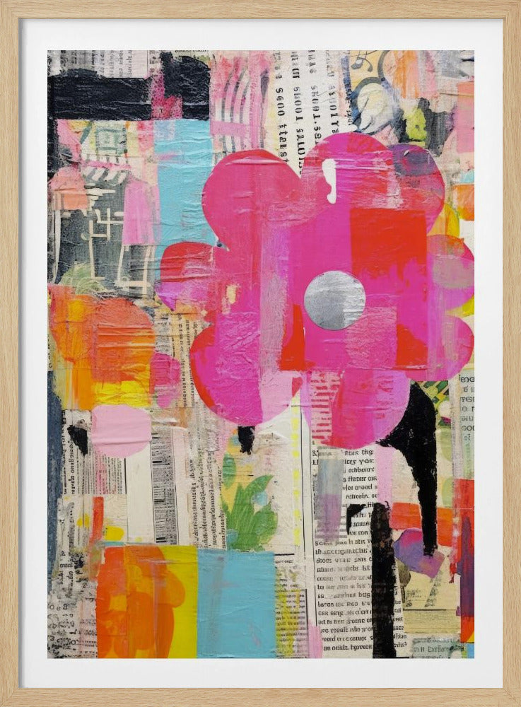 Vibrant Collage Dream | Poster