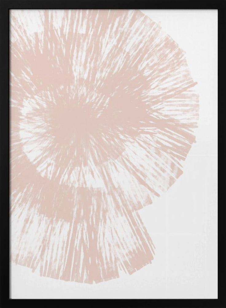 Stralende spiraaluitbarsting | Poster