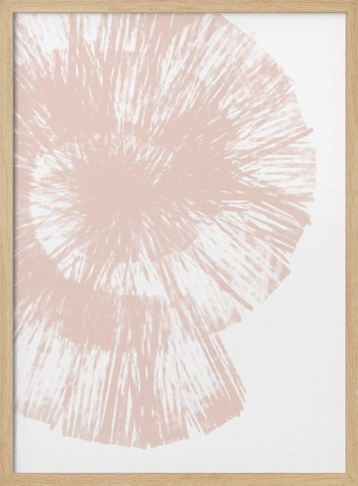 Stralende spiraaluitbarsting | Poster