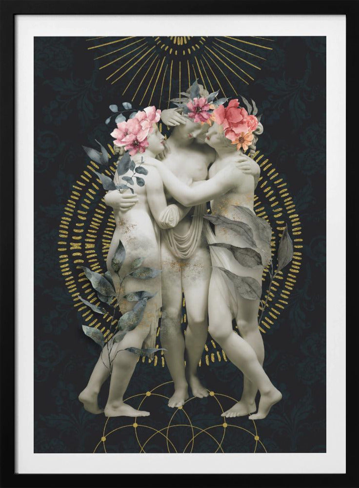 Eerbetoon aan de delicate kracht van vrouwen IV | Poster