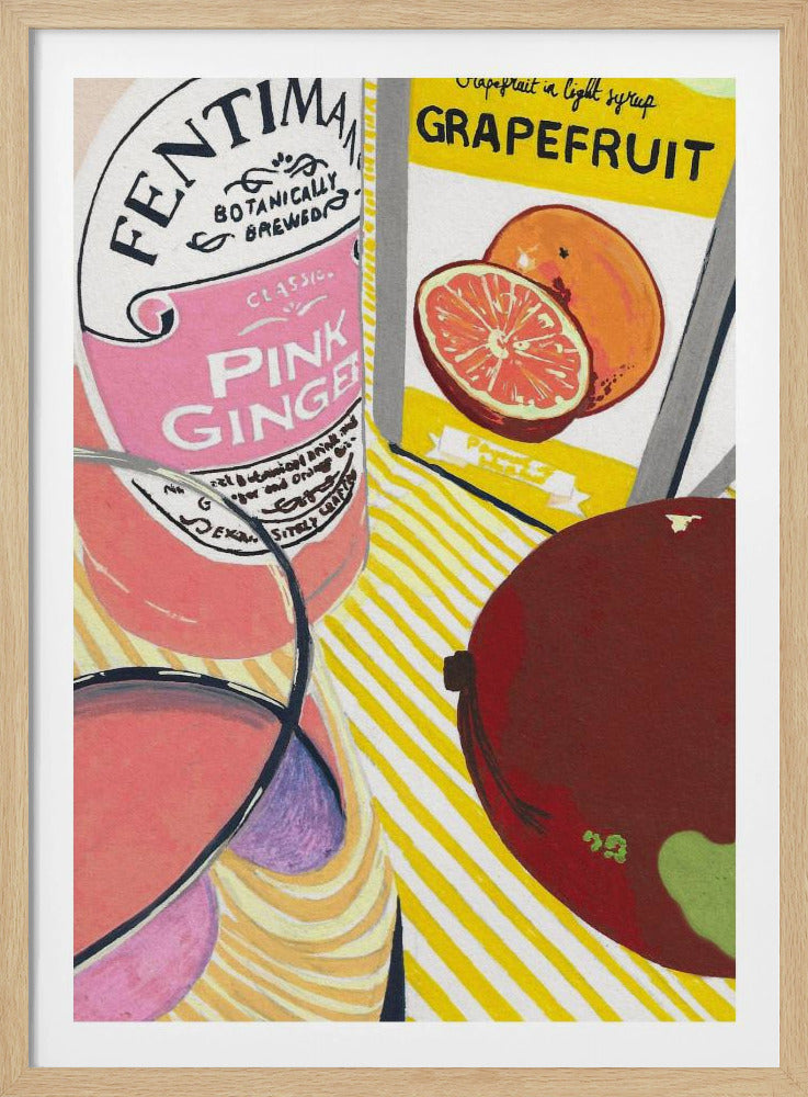 Fentimans Roze Gember | Poster