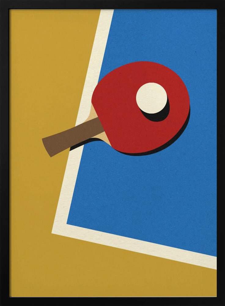 Tafeltennisteam Rood | Poster